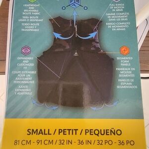 NEW with Tags Lifejacket Size Small 88 lbs+